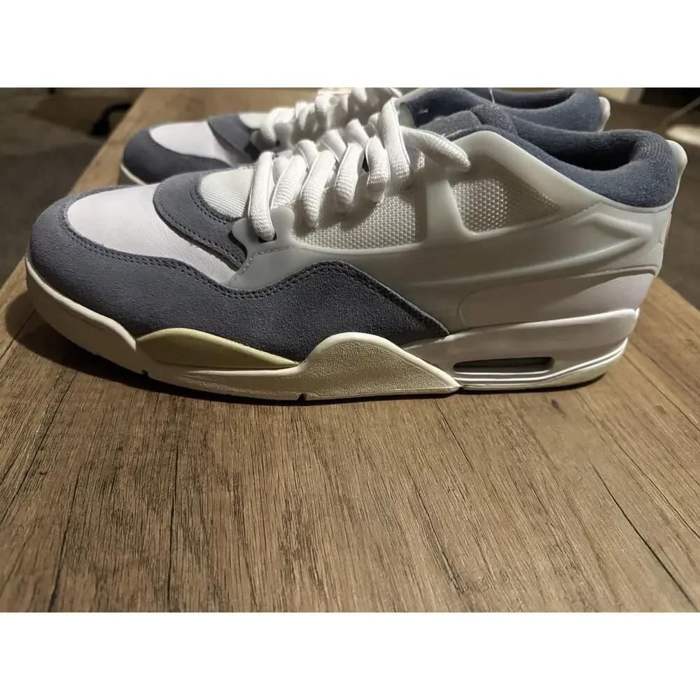 Nike Air Jordan 4 RM FQ7939-101 Men's Low Top Leather Colorblock Sneaker